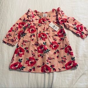 Floral dress- perfect for fall!